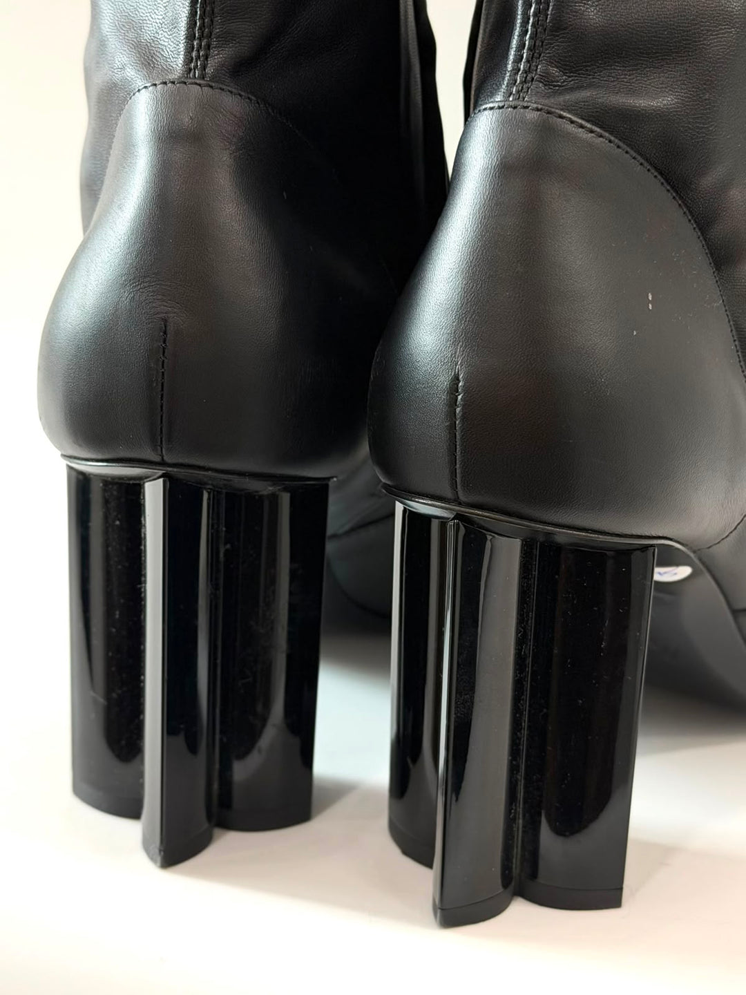 LOUIS VUITTON CALFSKIN UNIFORMES SILHOUETTE ANKLE BOOTS