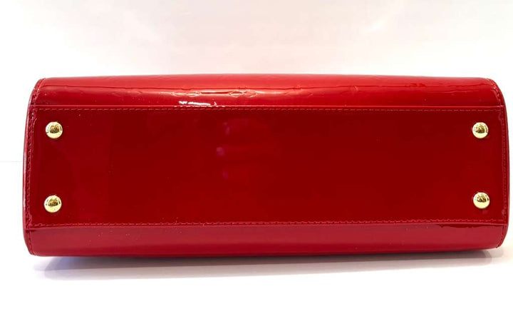 LOUIS VUITTON CERISE MONOGRAM VERNIS BREA MM NM BAG
