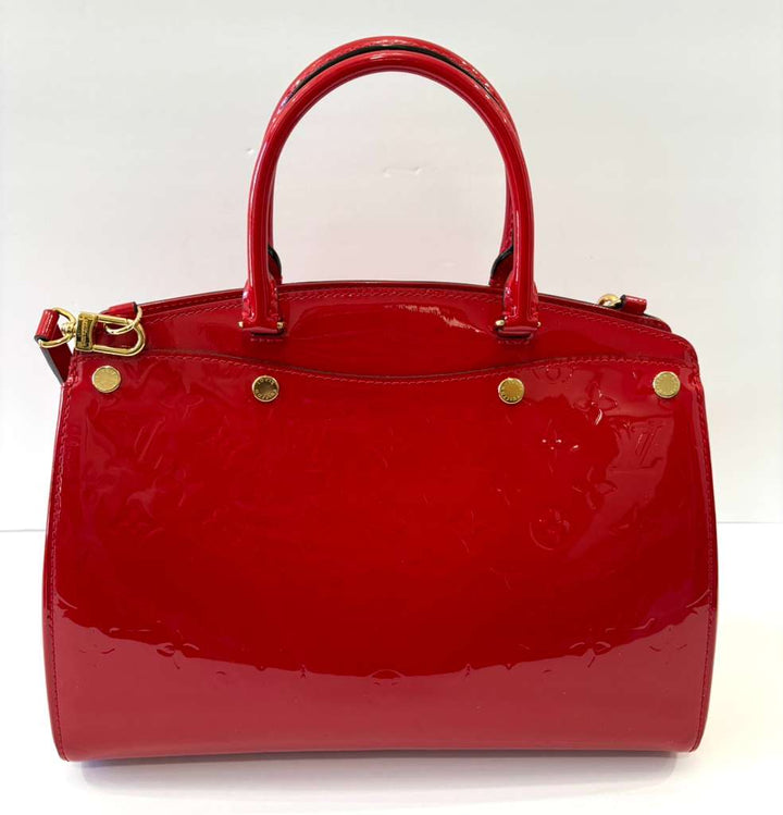 LOUIS VUITTON CERISE MONOGRAM VERNIS BREA MM NM BAG