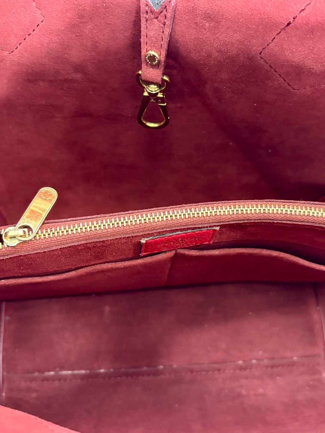 LOUIS VUITTON COATED CANVAS KIMONO MM TOTE
