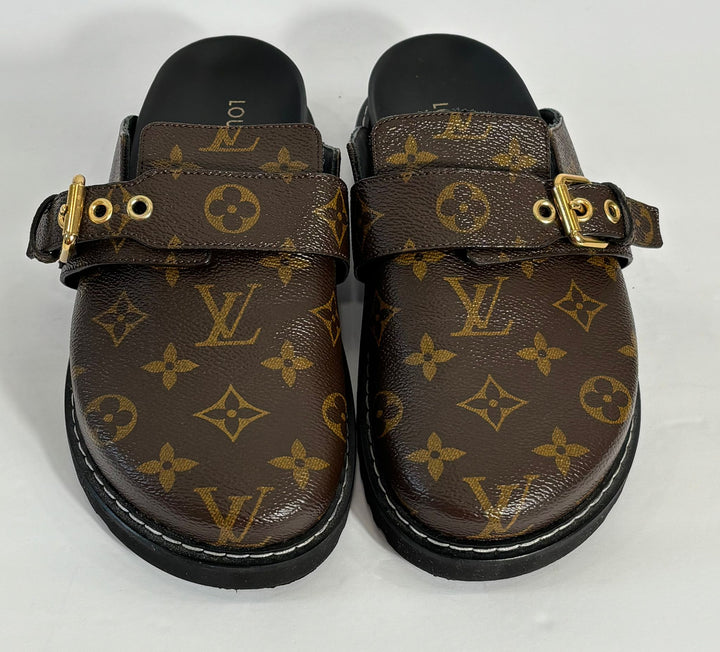 LOUIS VUITTON MONOGRAM COSY FLAT COMFORT MULES – Caroline's