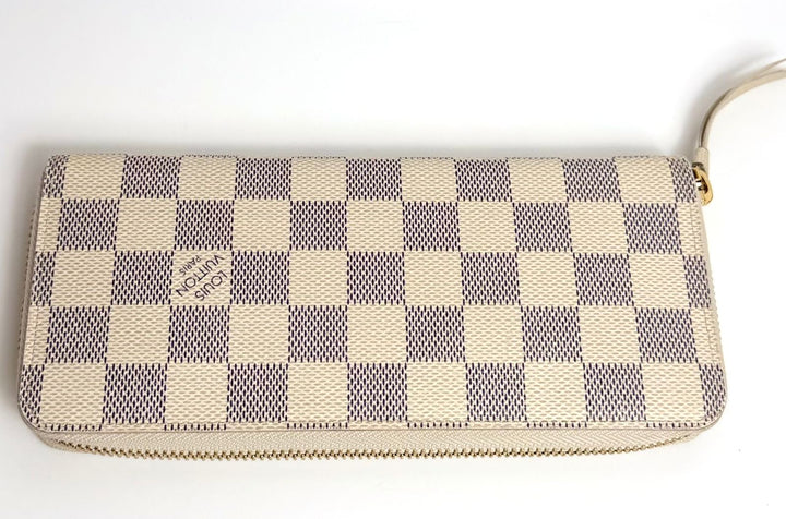 LOUIS VUITTON DAMIER AZUR CLEMENCE WALLET