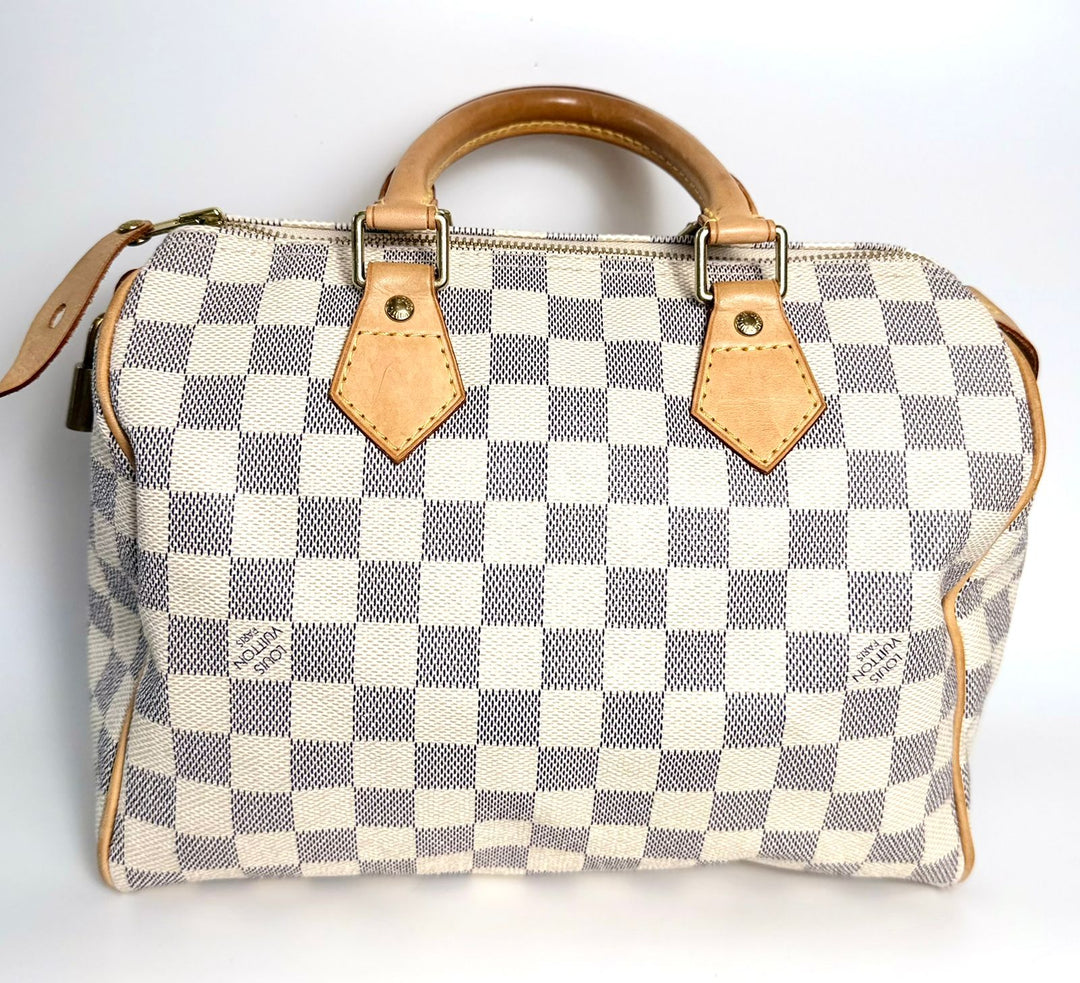 LOUIS VUITTON DAMIER AZUR SPEEDY 25 HANDBAG