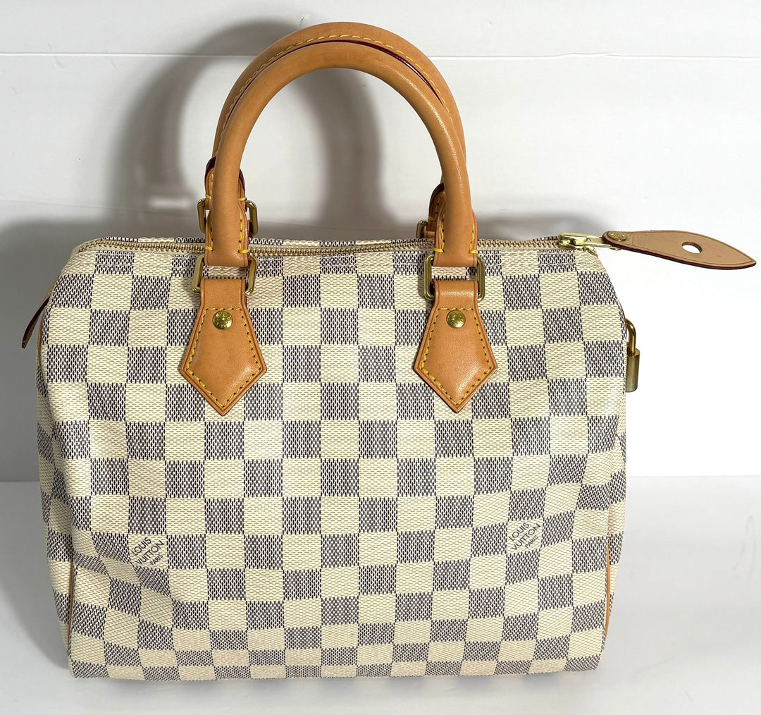 LOUIS VUITTON DAMIER AZUR SPEEDY 25 HANDBAG