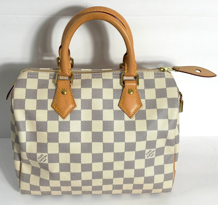 LOUIS VUITTON DAMIER AZUR SPEEDY 25 HANDBAG