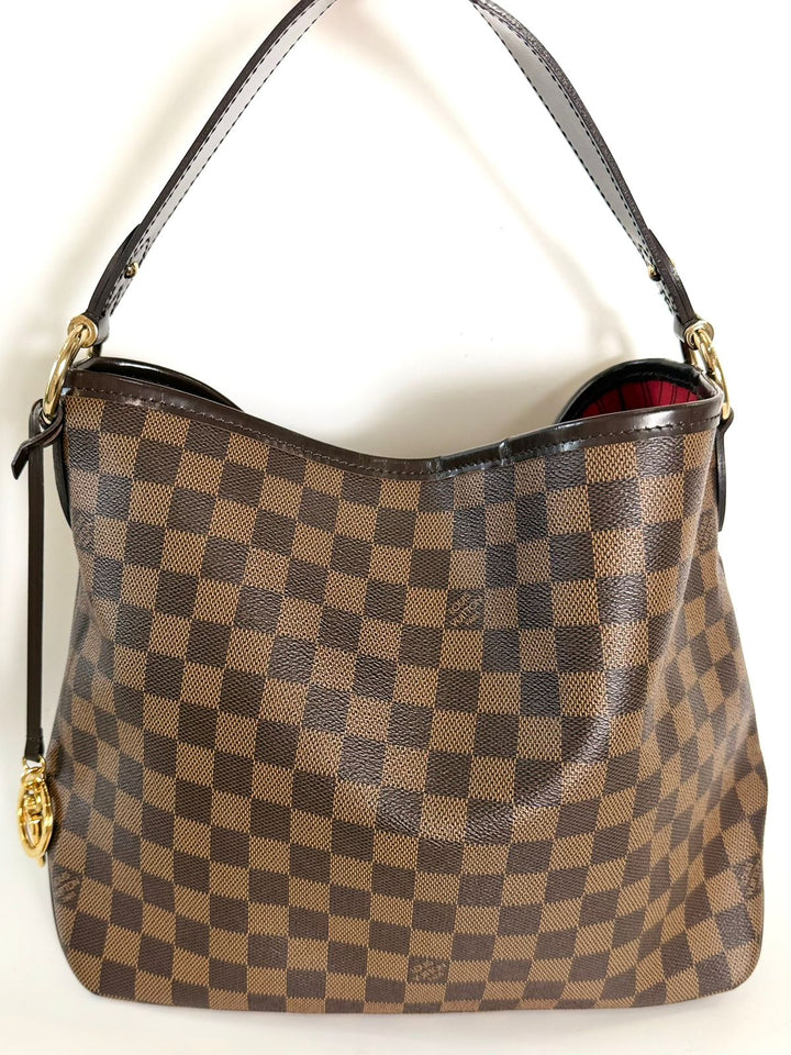 LOUIS VUITTON DAMIER EBENE DELIGHTFUL PM NM SHOULDER BAG