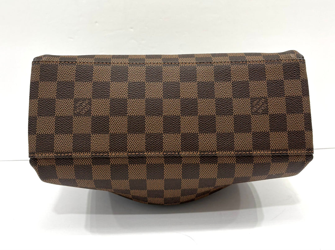 LOUIS VUITTON DAMIER EBENE ODEON PM SHOULDER BAG