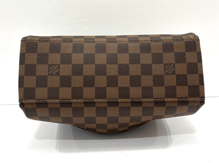 LOUIS VUITTON DAMIER EBENE ODEON PM SHOULDER BAG