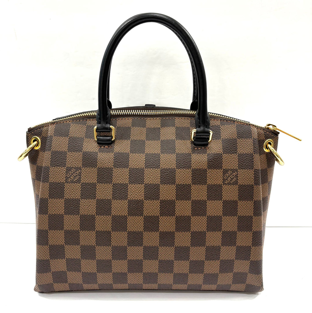 LOUIS VUITTON DAMIER EBENE ODEON PM SHOULDER BAG