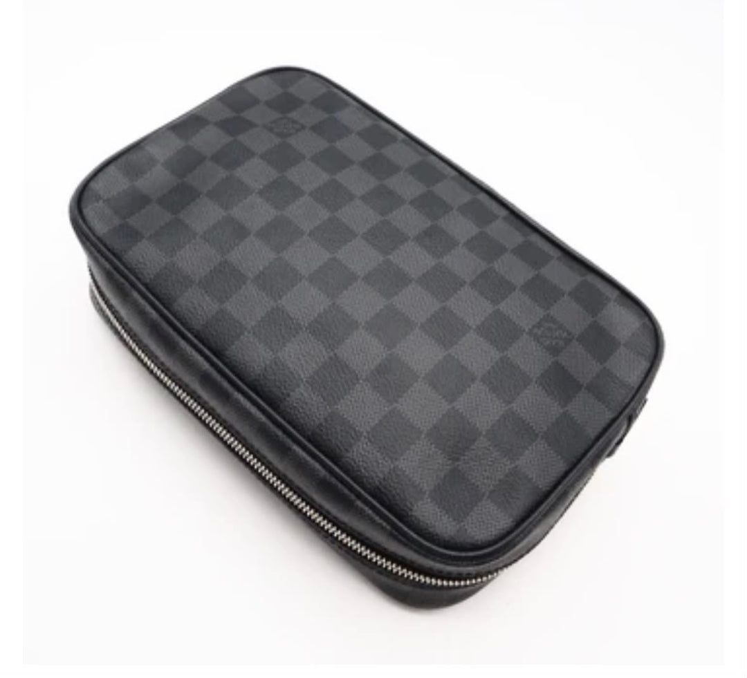 LOUIS VUITTON DAMIER GRAPHITE KASAI TOILETRY POUCH GM