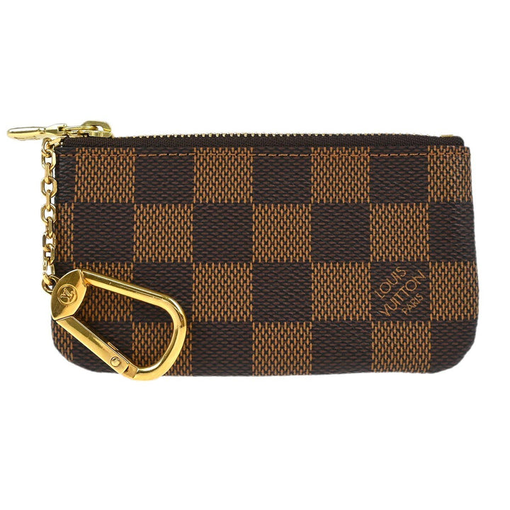LOUIS VUITTON DAMIER EBENE CANVAS KEY POUCH
