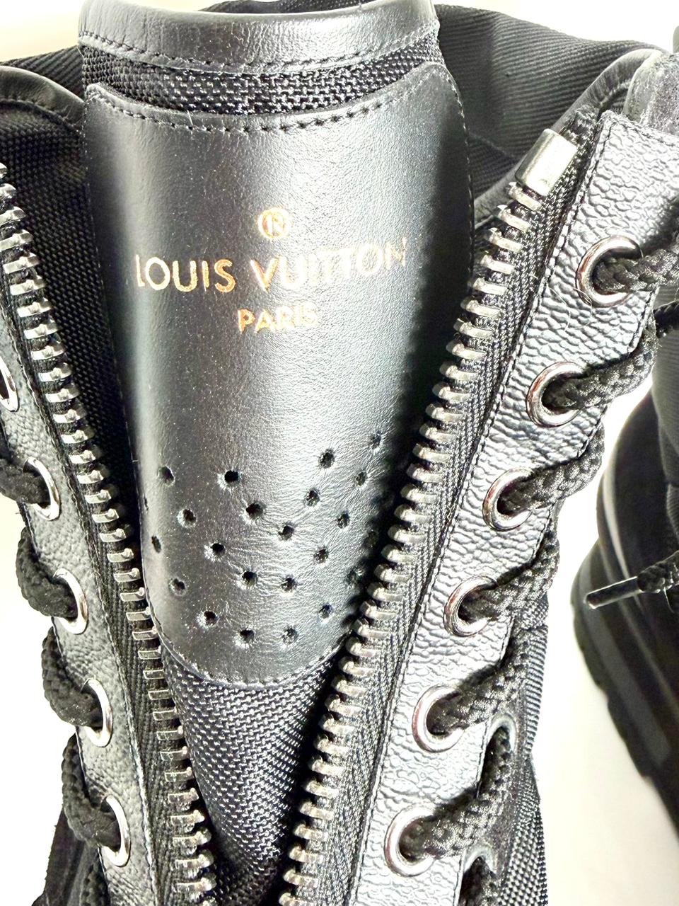 LOUIS VUITTON SUEDE &amp; LEATHER HARLEM MEN&