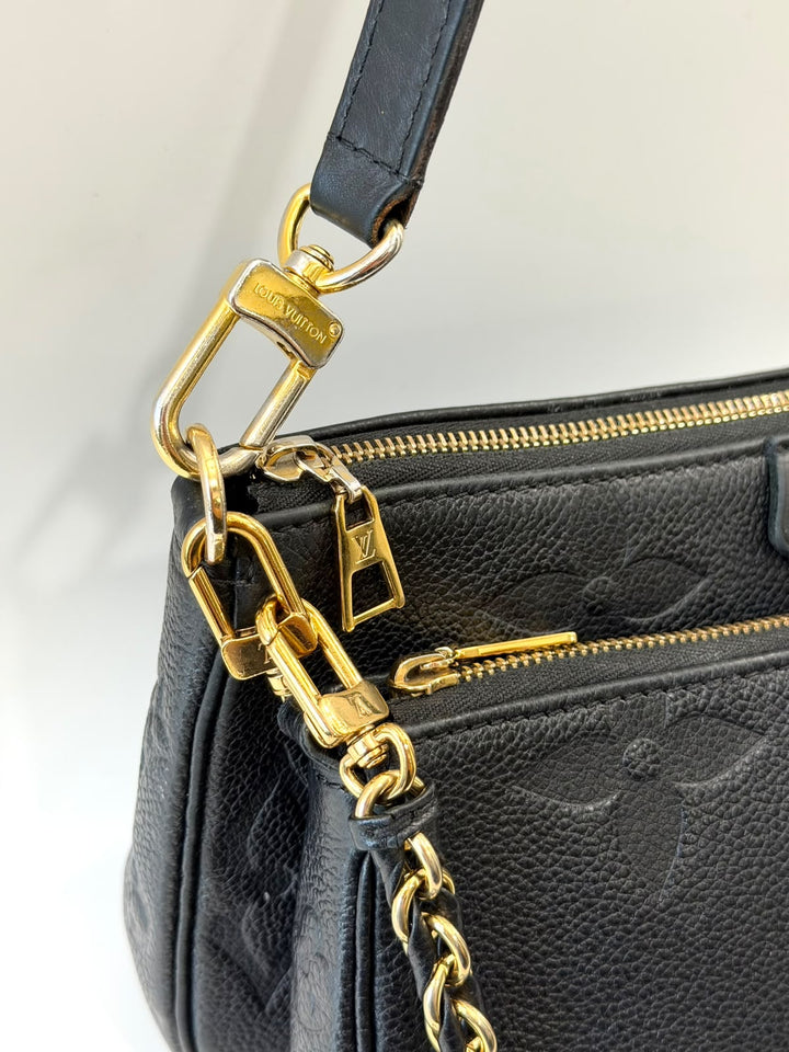 LOUIS VUITTON EMPREINTE MONOGRAM MULTI POCHETTE CROSSBODY BAG