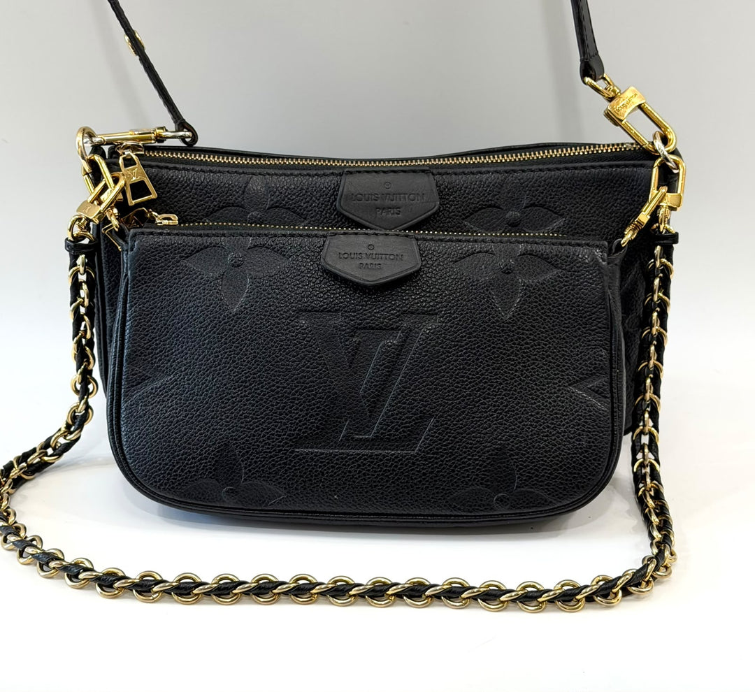LOUIS VUITTON EMPREINTE MONOGRAM MULTI POCHETTE CROSSBODY BAG