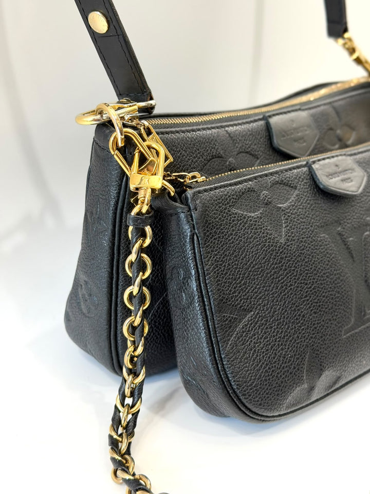LOUIS VUITTON EMPREINTE MONOGRAM MULTI POCHETTE CROSSBODY BAG
