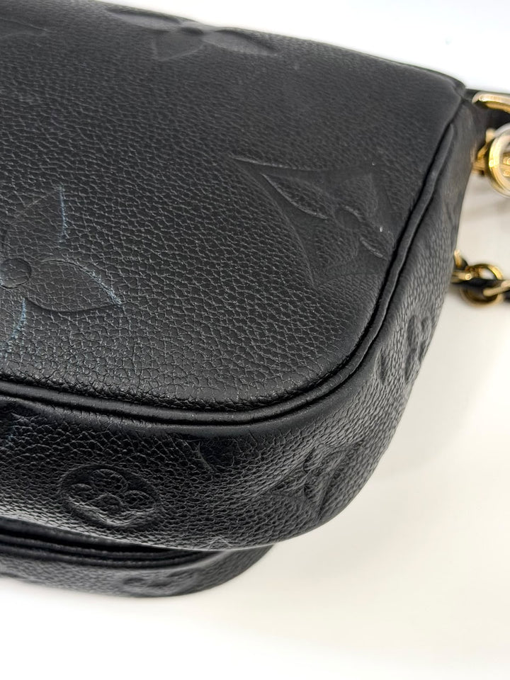 LOUIS VUITTON EMPREINTE MONOGRAM MULTI POCHETTE CROSSBODY BAG