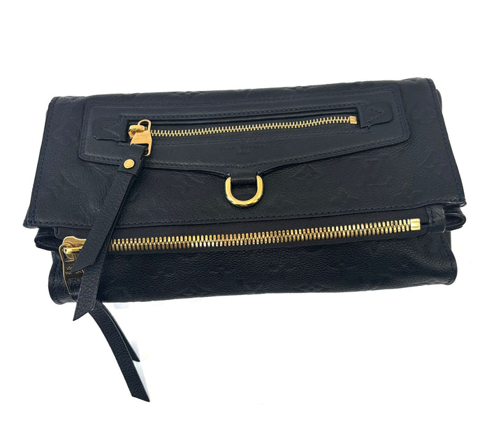 LOUIS VUITTON EMPREINTE LEATHER PETILLANTE INFINI CLUTCH BAG