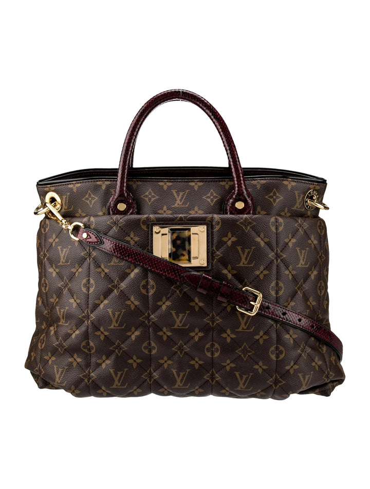 LOUIS VUITTON ETOILE EXOTIQUE MM TOTE BAG