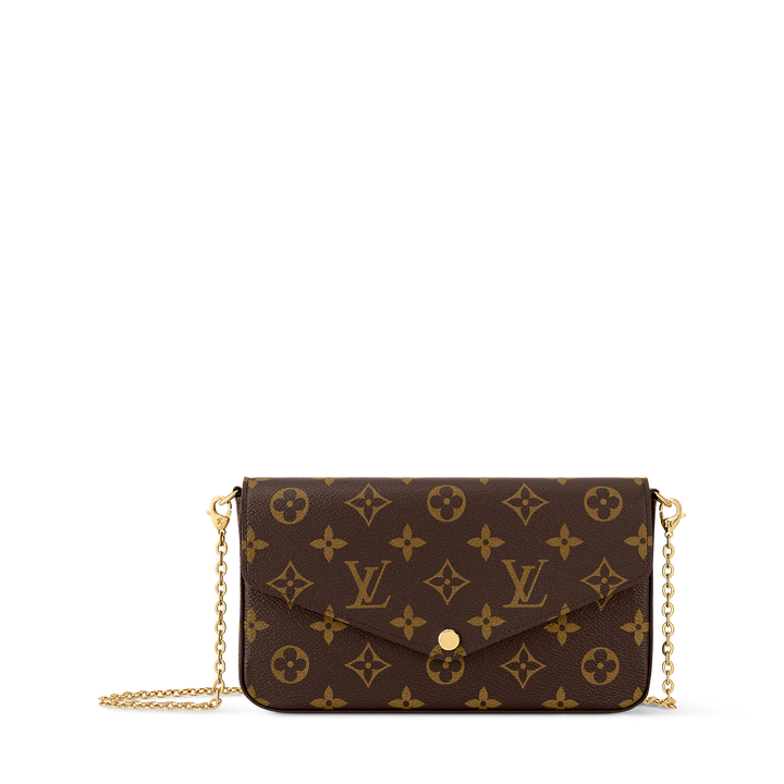 LOUIS VUITTON MONOGRAM POCHETTE FÉLICIE CHAIN BAG