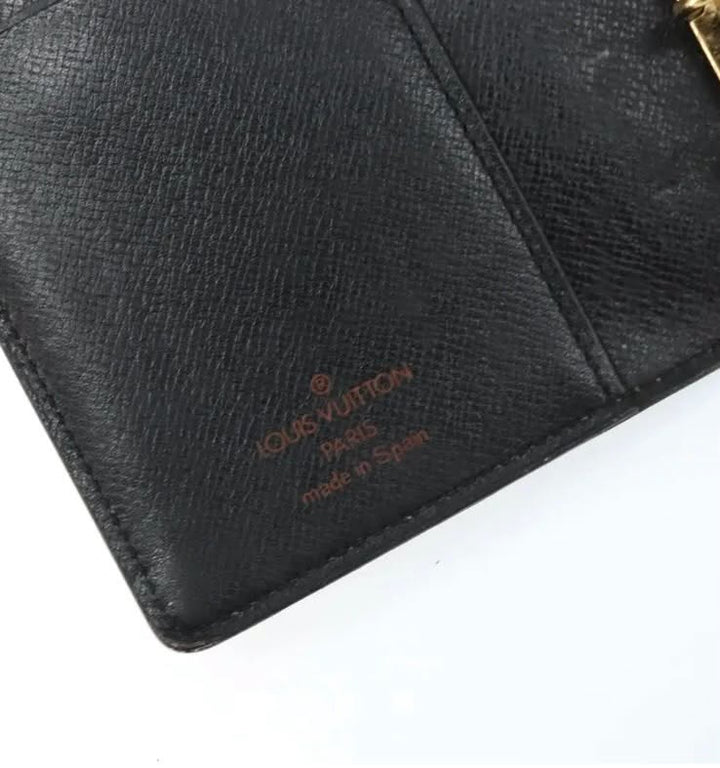 LOUIS VUITTON GREEN EPI LEATHER SMALL AGENDA COVER