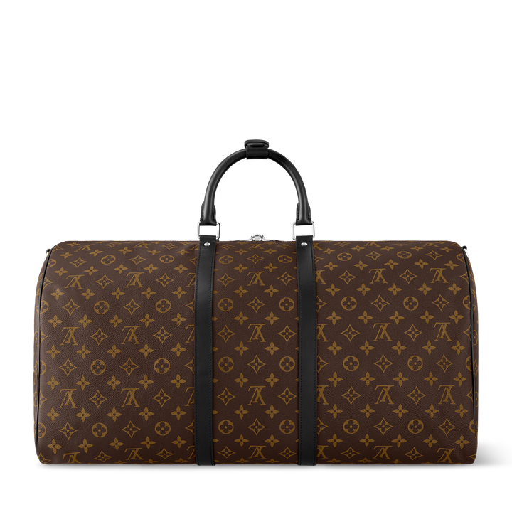 LOUIS VUITTON MONOGRAM MACASSAR KEEPALL BANDOULIÈRE 55 BAG