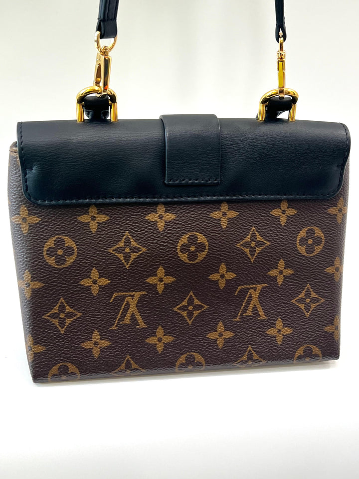 LOUIS VUITTON LOCKY MONOGRAM BB HANDBAG