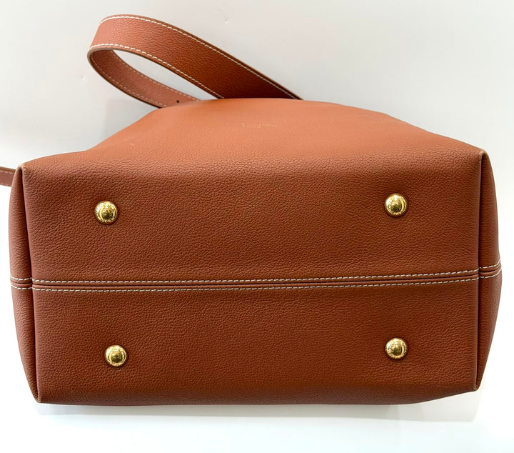 LOUIS VUITTON LOW KEY MM GRAINED CALFSKIN HOBO BAG