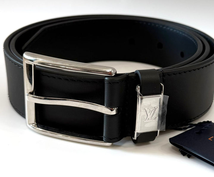 LOUIS VUITTON PONT NEUF 35MM CALFSKIN LEATHER BELT