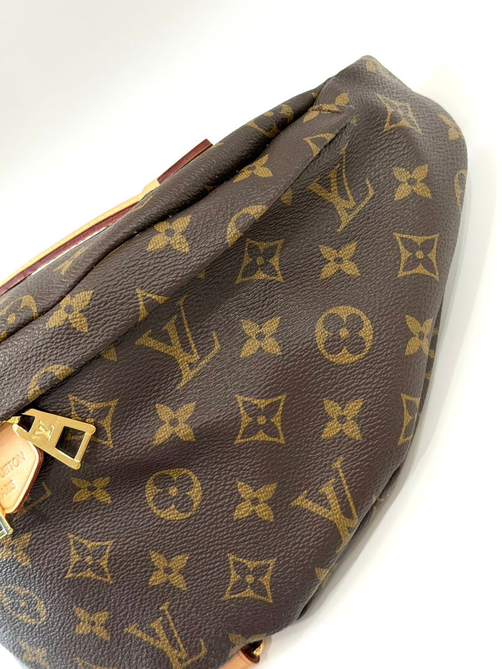LOUIS VUITTON LV MONOGRAM COATED CANVAS &amp; LEATHER BUMBAG