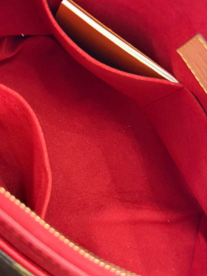 LOUIS VUITTON MONOGRAM PALLAS CERISE TOTE BAG