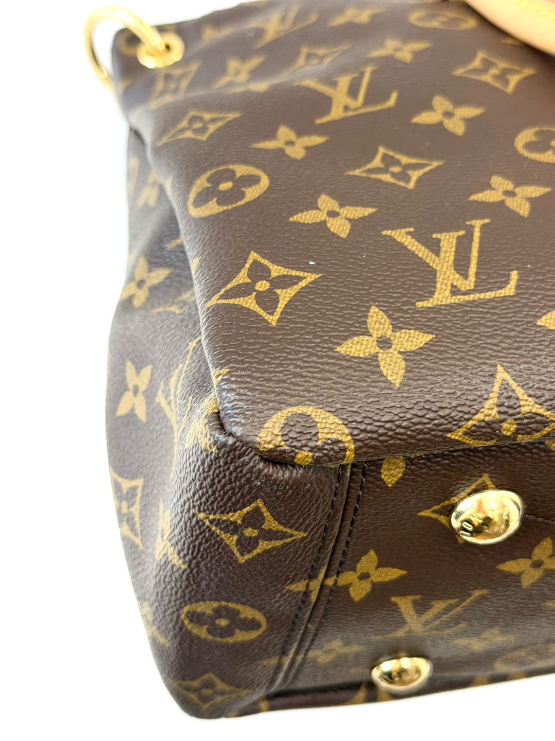 LOUIS VUITTON MONOGRAM PALLAS CERISE TOTE BAG
