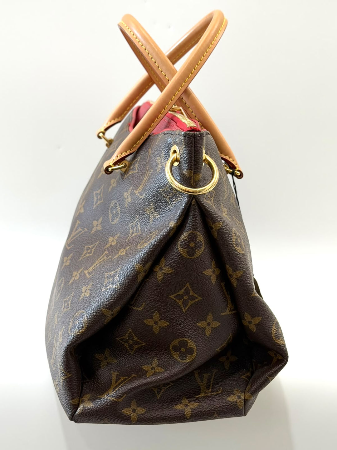 LOUIS VUITTON MONOGRAM PALLAS CERISE TOTE BAG