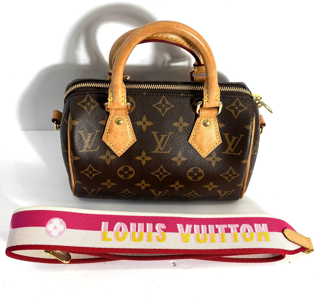 LOUIS VUITTON LV MONOGRAM SPEEDY BANDOULIERE 20 BAG