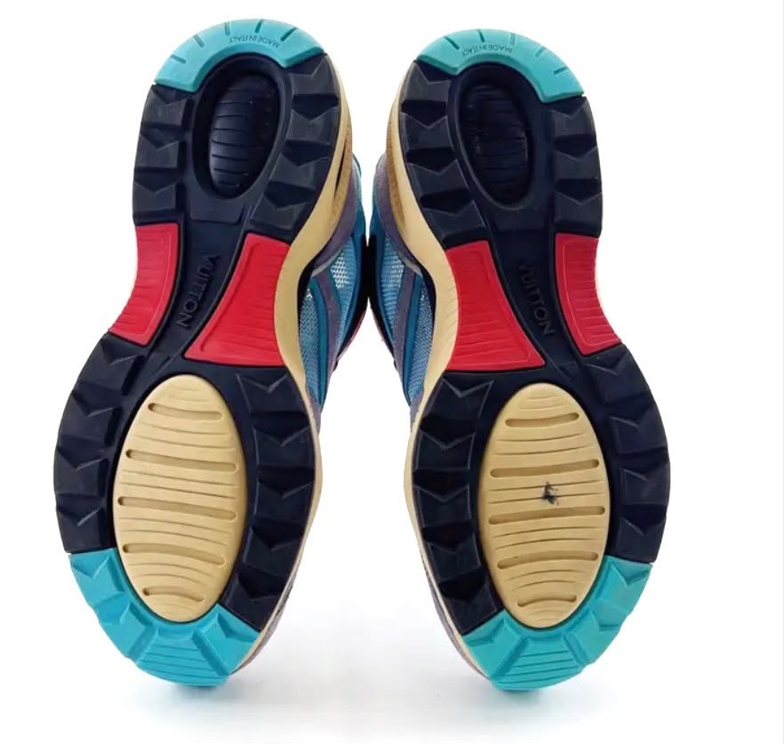 LOUIS VUITTON LV TRAIL MESH SUEDE MEN&