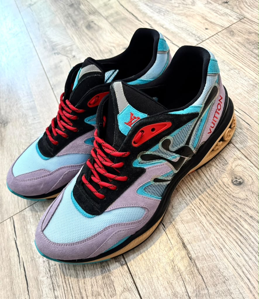 LOUIS VUITTON LV TRAIL MESH SUEDE MEN&