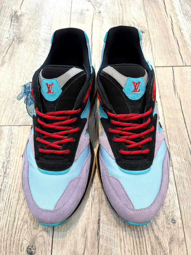 LOUIS VUITTON LV TRAIL MESH SUEDE MEN&