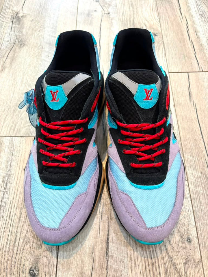 LOUIS VUITTON LV TRAIL MESH SUEDE MEN&