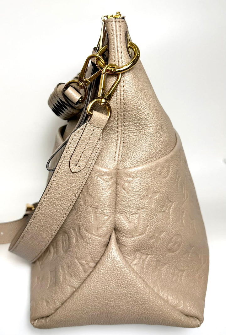 LOUIS VUITTON MAIDA MONOGRAM EMPREINTE LEATHER HANDBAG