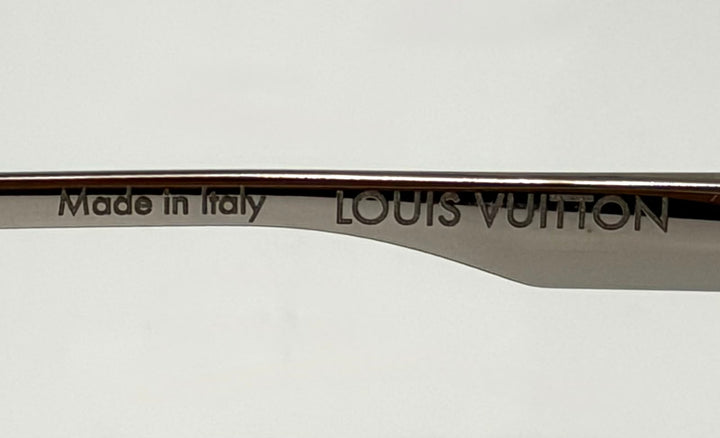 LOUIS VUITTON Z1262W METAL LV ASH AVIATOR SUNGLASSES