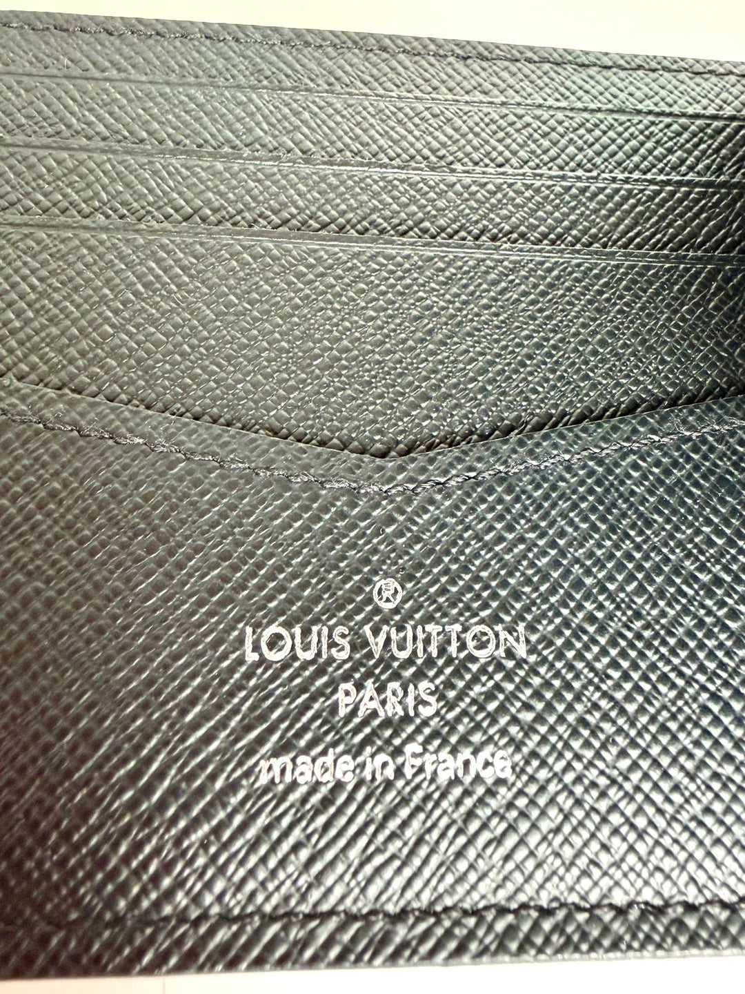 LOUIS VUITTON MONOGRAM ECLIPSE SLENDER WALLET