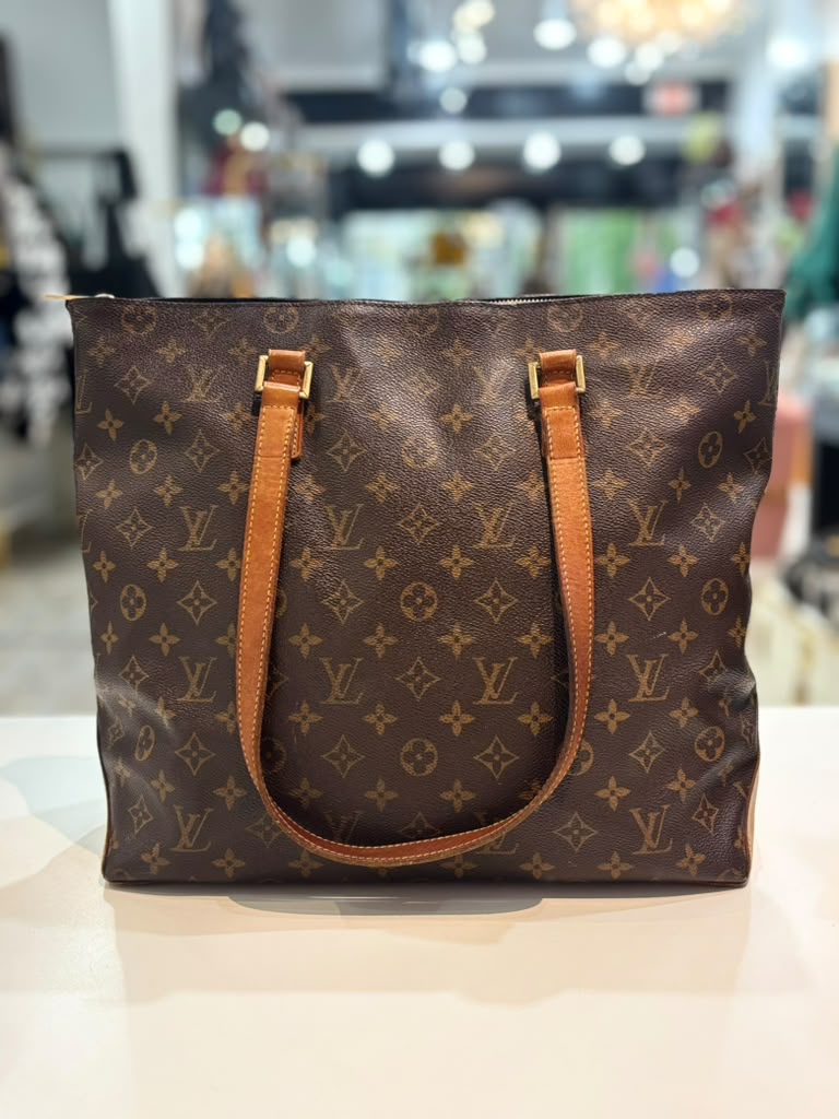 LOUIS VUITTON MONOGRAM CABAS MEZZO TOTE BAG