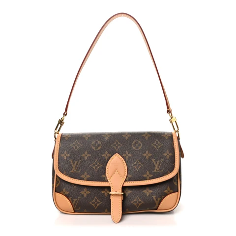 LOUIS VUITTON MONOGRAM CANVAS DIANE SHOULDER BAG
