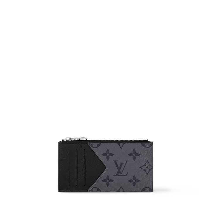 LOUIS VUITTON MONOGRAM ECLIPSE COIN CARD HOLDER