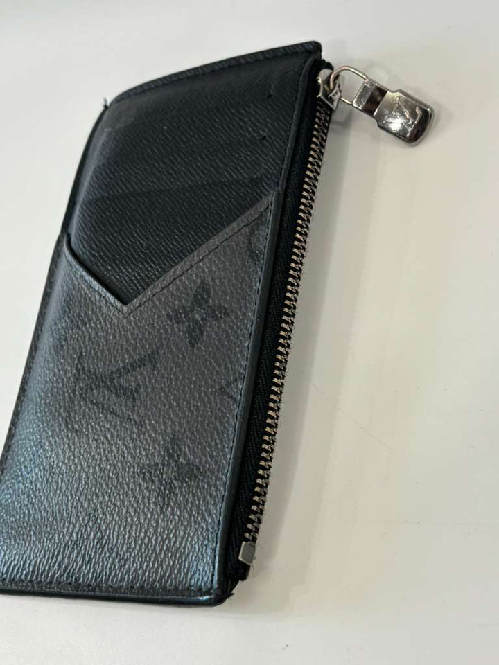 LOUIS VUITTON MONOGRAM ECLIPSE COIN CARD HOLDER