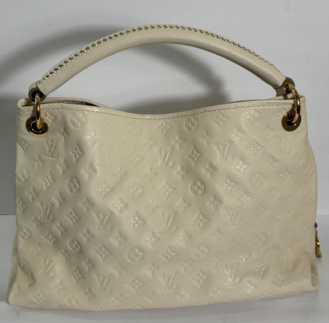 LOUIS VUITTON MONOGRAM EMPREINTE NEIGE ARTSY MM BAG
