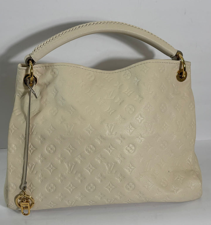 LOUIS VUITTON MONOGRAM EMPREINTE NEIGE ARTSY MM BAG
