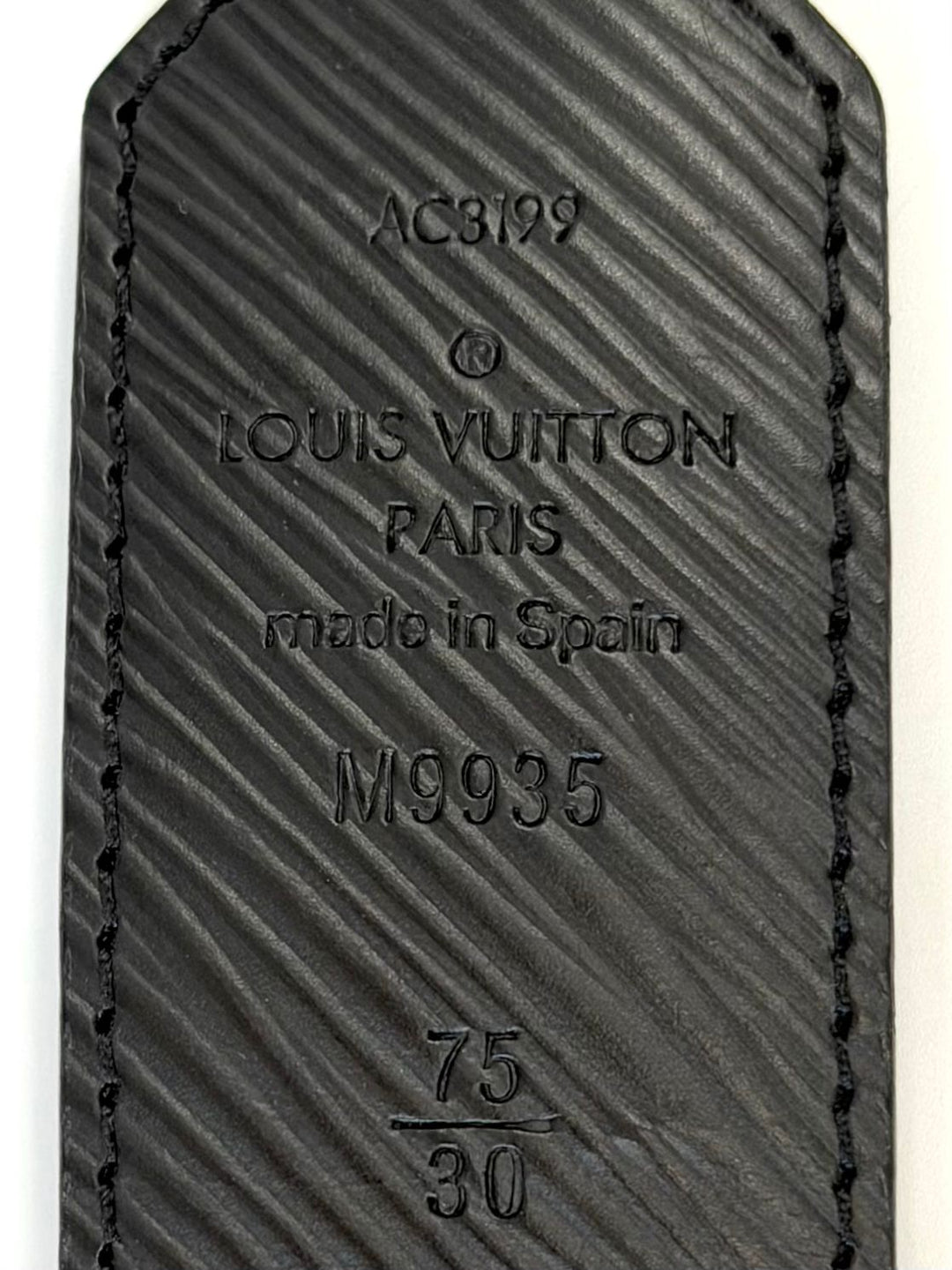 LOUIS VUITTON MONOGRAM EPI LEATHER  LV CIRCLE REVERSIBLE BELT