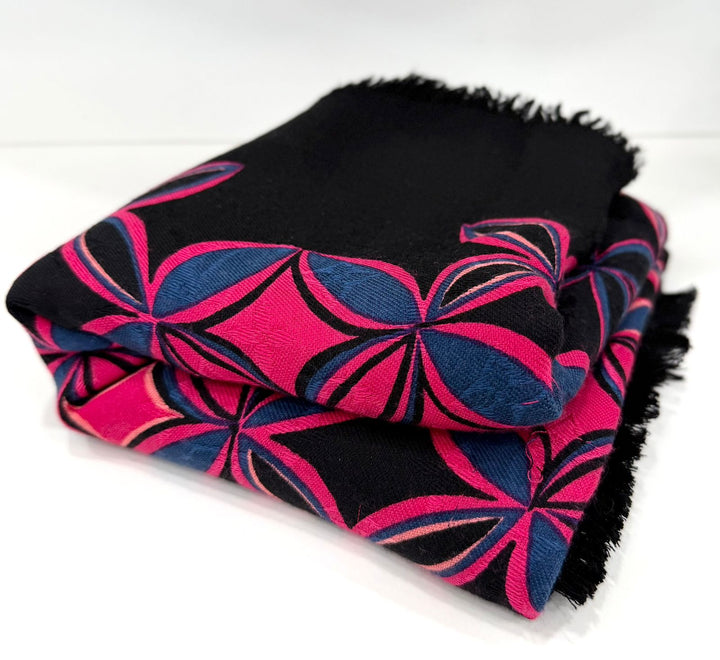 LOUIS VUITTON MONOGRAM FLOWERGRAM SHAWL