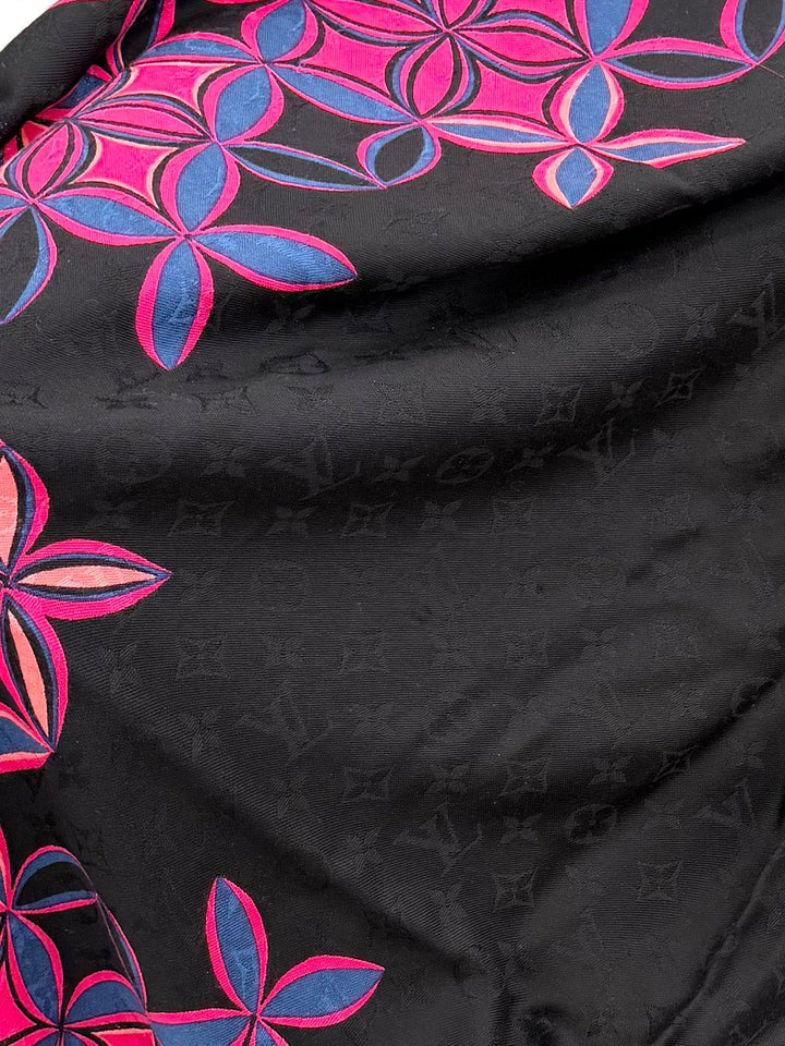 LOUIS VUITTON MONOGRAM FLOWERGRAM SHAWL