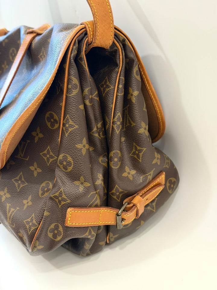 LOUIS VUITTON MONOGRAM SAUMUR 35 MESSENGER BAG